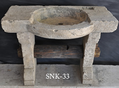 Antique reclaimed farmhouse trough sink hand carved back in the 16th century refurbished to accomodate any modern setting and application from a powder room to a BBQ preparation sink.
