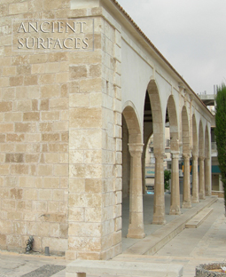 kronos limestone cladding on the outside walls of an Italian style villa