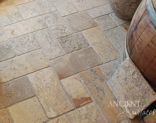 Antique Limestone Floors the Arcane Selection French Limestone in a Californian Farmhouse 
