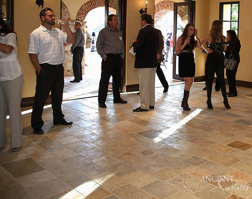 Antique Limestone Floors the Arcane Selection French Limestone in a Southern Californian Farmhouse