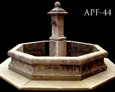 antique decorative stone fountain