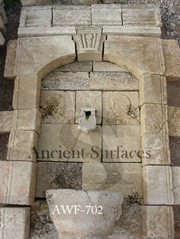 Antique Italian wall fountain reclaimed from Circa 15th Century